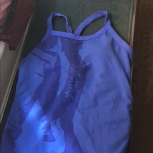 Lululemon blue tank